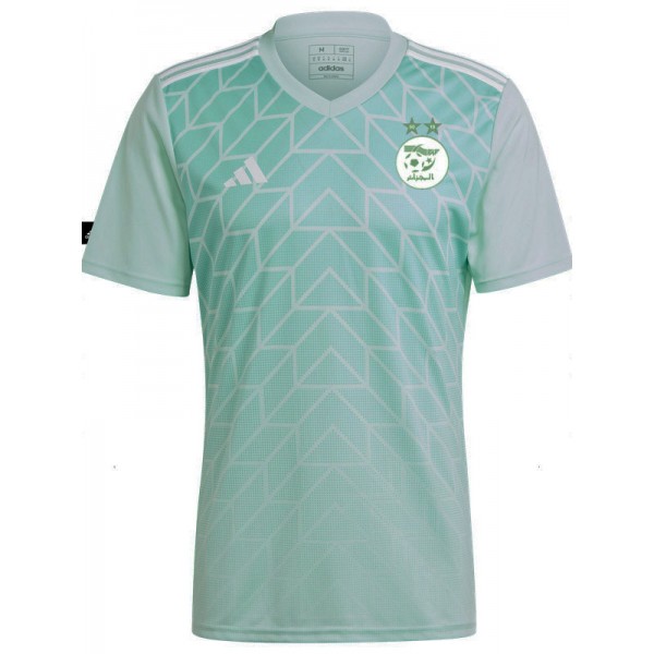 Algeria player version soccer jersey light green soccer uniform men's football kit tops sport shirt 2023